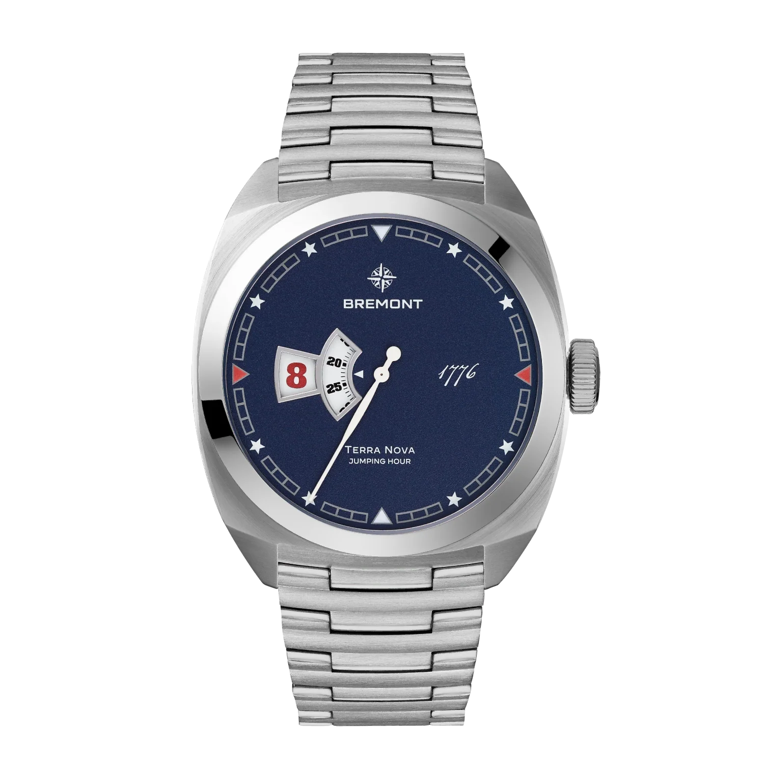 Terra Nova 40.5mm Jumping Hour 1776 Bracelet